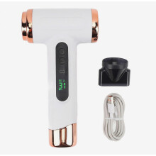 Secador de pelo inalámbrico de 15000 mAh, portátil, recargable por USB, con carga USB, aire frío y caliente, 20