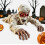 Διακόσμηση για το Halloween με μούμια που σέρνεται με ενεργοποίηση ήχου, σκελετ 1