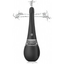 Pera de ducha eléctrica automática recargable para enemas con 3 modos de intensidad y 5 configuraciones de pulverización para una higie