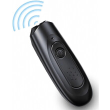 Dispositivo antiladridos ultrasónico portátil para el control de ladridos de perros, adiestrador recargable para perros pequeños, media
