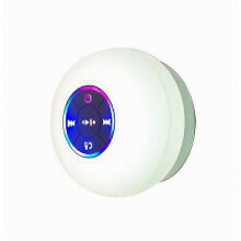 Draadloze doucheluidspreker Bluetooth 5.0, waterdicht, mini met microfoon en zuignap.