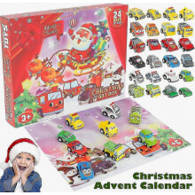 24-delige auto-adventskalender voor Kerstmis