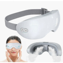 Mascarilla facial de vapor, tratamiento de vapor para ojos secos, mascarilla de vapor inteligente ajustable de nivel 2 para ojos (frío