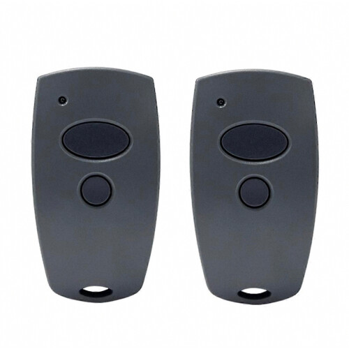 2pcs 868.3MHz Garage Door Remote Transmitter Compatible With D302 D304 D384 D321 D323 Models
