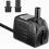 Υποβρύχια αντλία νερού 25w 1500l/h με καλώδιο τροφοδοσίας 5 ποδιών και 2 ακροφύσι 1