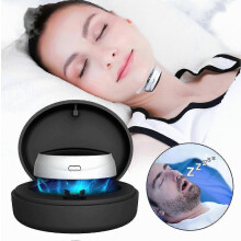 Smart Throat Massage Anti Snoring Device Electric Snore Stopper Solution for Better Sleep
