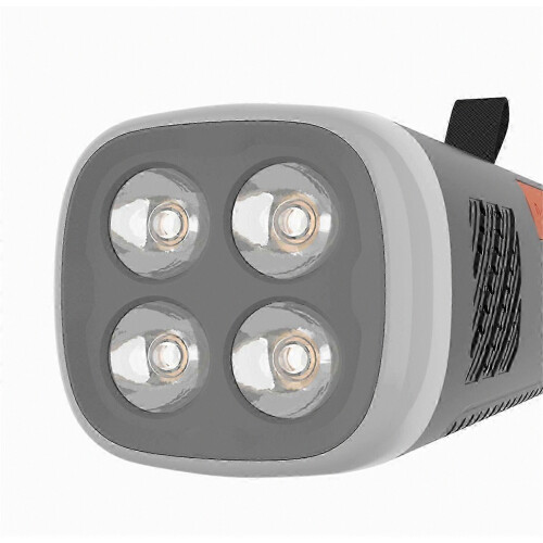 Ραδιόφωνο FM/Bluetooth έκτακτης ανάγκης 4500mAh USB/Ηλιακός/Χειροκίνητος Δυναμό 3 κατευ 1