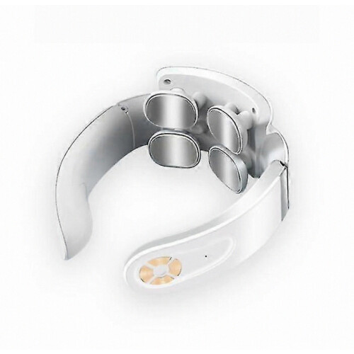 Multifunctionele nekwervelmassager, vier opzetstukken, oplaadbare multi-modus massage + constante temperatuur 1