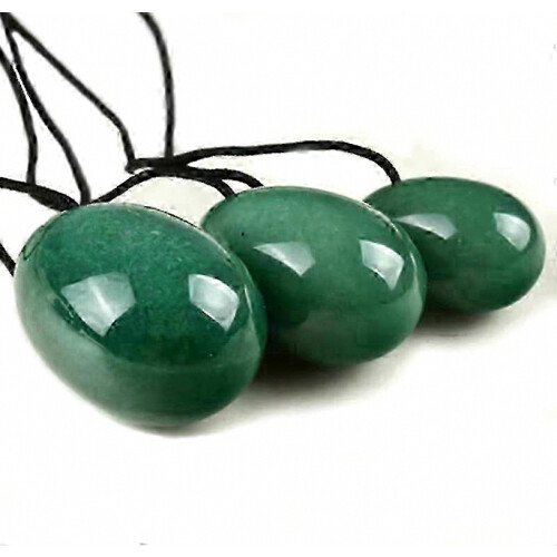 Yoni Eggs Jade Stone Egg To Train Pc Muscles For Women,Green Yt 3Pcs/Set-bgj 2