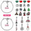 Christmas Bracelet Making Advent Calendar Countdown Diy Kit 4