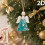 Χριστουγεννιάτικο ημερολόγιο Advent Angel με ακρυλικό στολίδι, διακόσμηση δέντρ 2