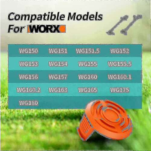 Κάλυμμα καπακιού καρουλιού για Worx, ανταλλακτικά καλύμματα καπακιού καρου 1
