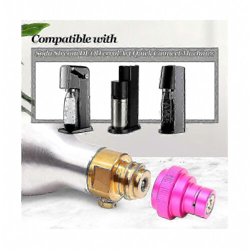 Γρήγορος προσαρμογέας CO2 για Duo-quick Connect Qc, Art και Terra, αντικατάσταση για κύλινδ 1