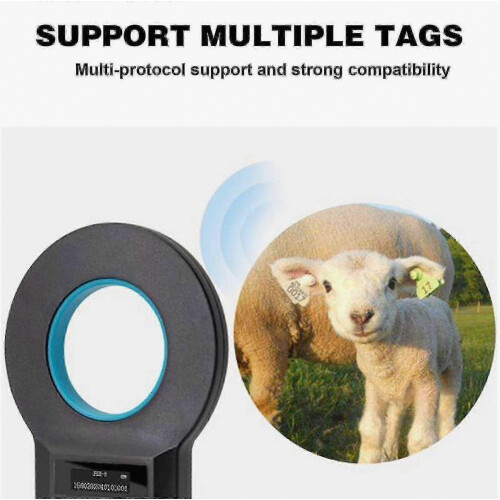 Pet Animal Tag Microchip Reader Portable Dog Cat Scanner For Tag 1