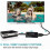 Μετατροπέας RCA σε HDMI 1080P PAL/NTSC AV Adapter για PS2 VCR DVD σε Ευρώπη, Μετατροπή σήματος χω 2
