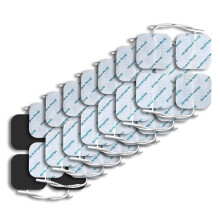 SUPER QUALITY PACK OF 32 SQUARE TENS ELECTRODE PADS 5cm x 5cm