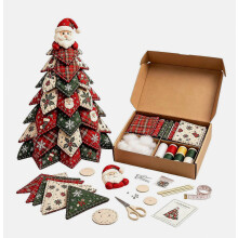 (Santa Claus) Weihnachtsnähset, DIY-Stoffbasteln, Heimdeko