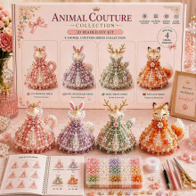 (animal) DIY-Set zum Selbermachen eines Perlen-Feenkleides, handgefertigtes Kunst- und Bastelset