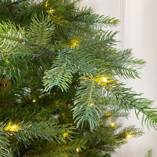 7ft Everlands Pre-Lit Grandis Fir Artificial Christmas Tree