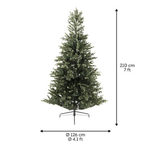 7ft Everlands Geneva Artificial Christmas Tree