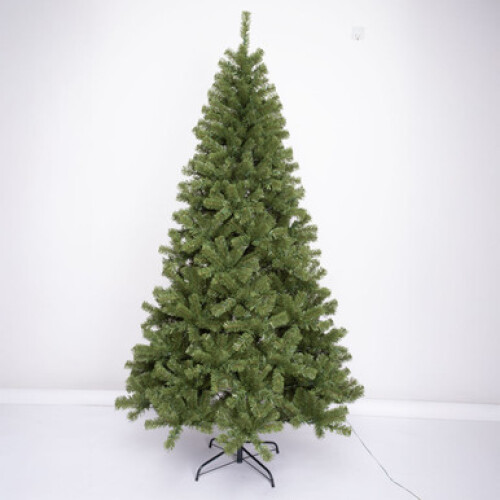 8ft Pre-Lit Woodland Artificial Christmas Tree - Warm White