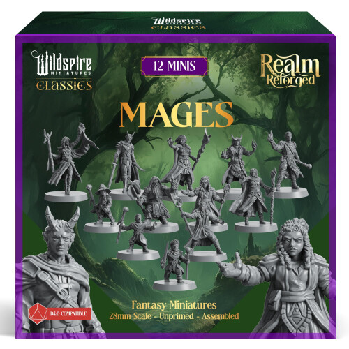 Mages Set - Wizards, Warlocks, Sorcerers - Hero, Player-Characters