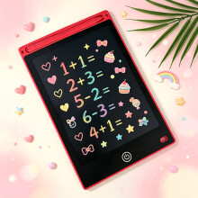 (Red) 2026 Flagship Children's LCD Writing Tablet - Erasable Drawing Tablet With Stylus, 21.59cm Durable PVC Material/Colorful Graffiti