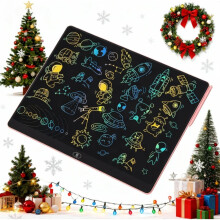 (Pink) 20-inch Large Screen Writing Tablet. Clear The Screen With One Click. Repeatable Writing. Available In Blue And Pink Shades.