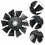 7" 10-Blade Cooling Fan for Transaxle Transmission Replacement Part 584282001 5
