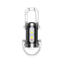 Compatible con linternas LED recargables con batería externa, mini linternas de llavero, luces de bolsillo de emergencia impe