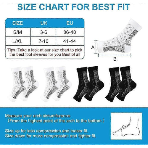 Orthopedic Compression Socks, Orthopedic Compression Socks, and Orthopedic Socks (black and white) 1