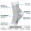Orthopedic Compression Socks, Orthopedic Compression Socks, and Orthopedic Socks (black and white) 5