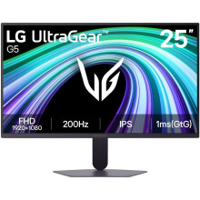 Monitor LG Ultragear 25G523B-B 24 4" FullHD 200Hz IPS 1ms FreeSync G-SYNC HDR10 Gaming