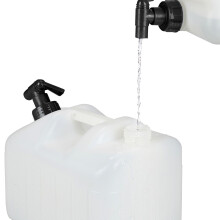 Watertank met kraan