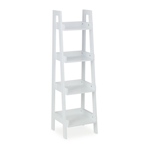 Staande plank wit 4 niveaus