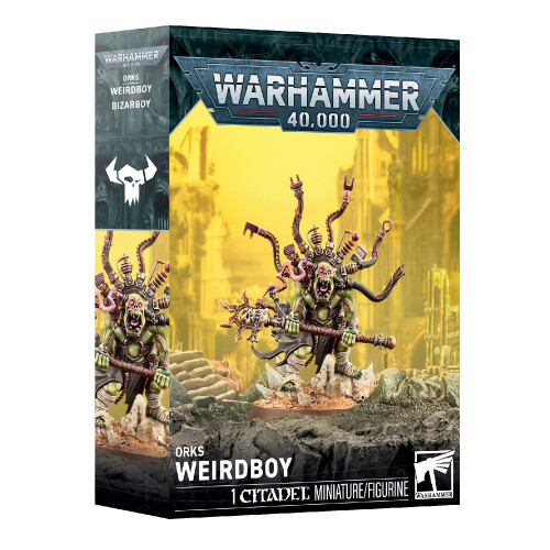 Warhammer Warhammer 40,000 Orks: Ork Weirdboy - Psykers Miniature