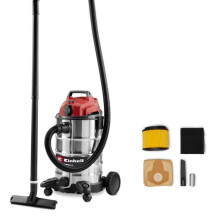 Einhell Vesi- ja pölynimuri TC-VC 3055 SA (950 W, 30 L säiliö, 190 mbar) Toimitetaan tarvikkeiden kanssa