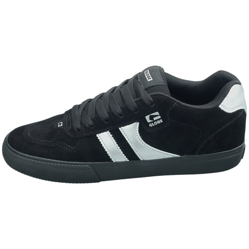 (8) Globe Encore 2 Mens Trainers in Black Silver 2