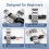 Watch Link Removal Tool, Watch Strap Tool Kit, Watch Bracelet Adjustment and Replacement Tool, with Double-Ended Pin 4