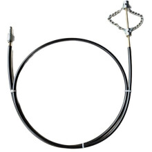 Drill-Connected Chain Type Drain Auger Flexible Pipe Dredge Tool for Grease Clog Kitchen Bathroom Floor Drain 300cm