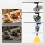 LED Ceiling Spotlight 30W 3-Point Neutral White 4000K Adjustable 50 cm — led ceiling light, 30w spotlight 3