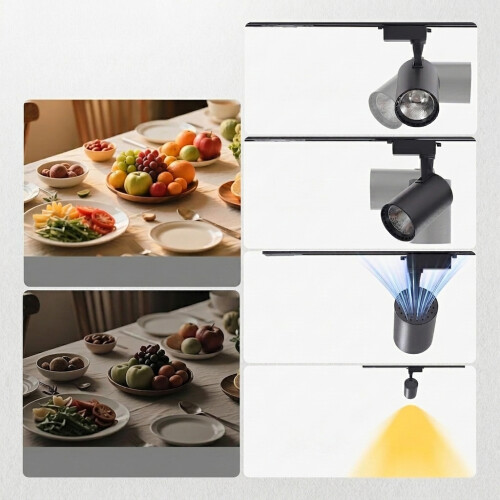 LED Ceiling Spotlight 30W 3-Point Neutral White 4000K Adjustable 50 cm — led ceiling light, 30w spotlight 2