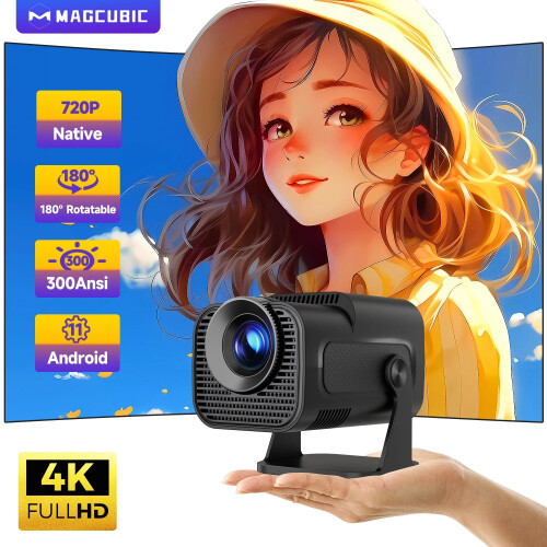 Magcubic HY320 Mini Projector Native 720P Android 11 WiFi 6 BT5.0 1