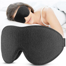 Sleep Mask, Eye Mask for Sleeping, Sleep Eye Mask for Women Men, 3D Contoured Cup No Eye Pressure