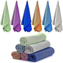 buc prosoape răcoritoare pentru gât și față, prosop de gheață, moale, respirabil, prosop rece din microfibră, prosop pentru camping
