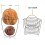 1Pcs Nutcracker with Non-slip Handle, Walnut Cracker Plier Splash-Proof Design, Handheld Nut Shell Breakers for Nut 2