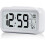 digital alarm clock, 12/24hr bedside clock with lcd backlit display, clock with date calendar temperature 1