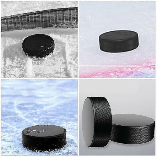 4Pcs PU Ice Hockey Puck Replacement Training Puck Competition Training Puck 2