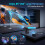 Magcubic HY320 Mini Projector Native 720P Android 11 WiFi 6 BT5.0 7