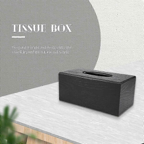 Tissue Box Wood Rectangular Tissue Box Natural Wood Tissue Tissue Box 2